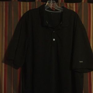 Reebok black polo